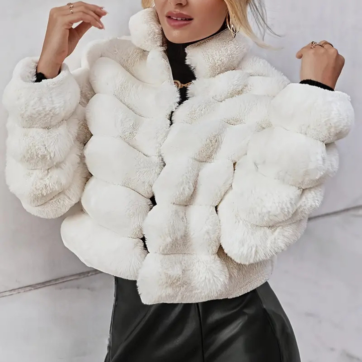 JESSICA - Manteau en Fourrure Élégant pour Femmes