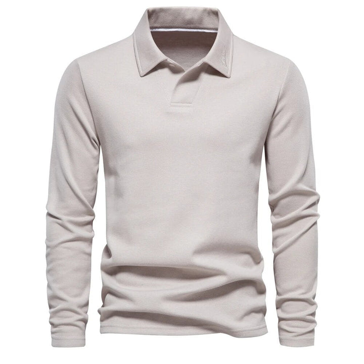 Maxime | Polo à manches longues pour hommes
