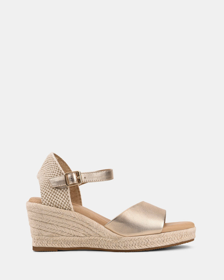 Salomé | Sandales pour Femme | À Brides Compensées, Élégantes
