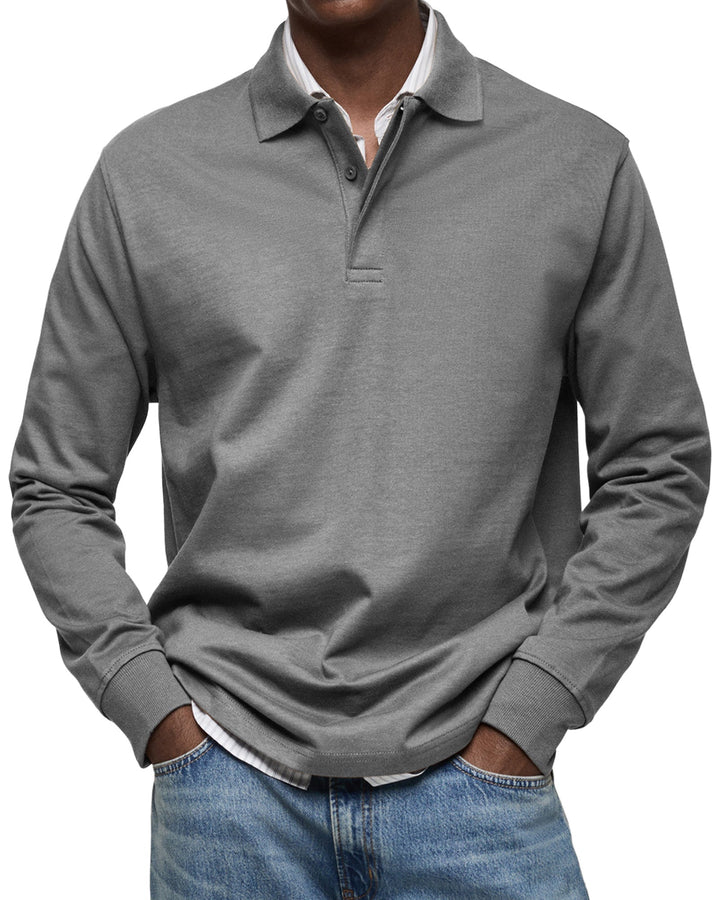 Polo Homme Manches Longues