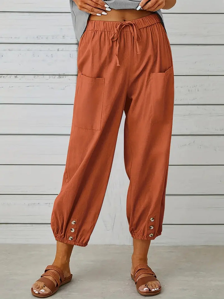 Élise | Pantalon harem coupe décontractée pour femmes