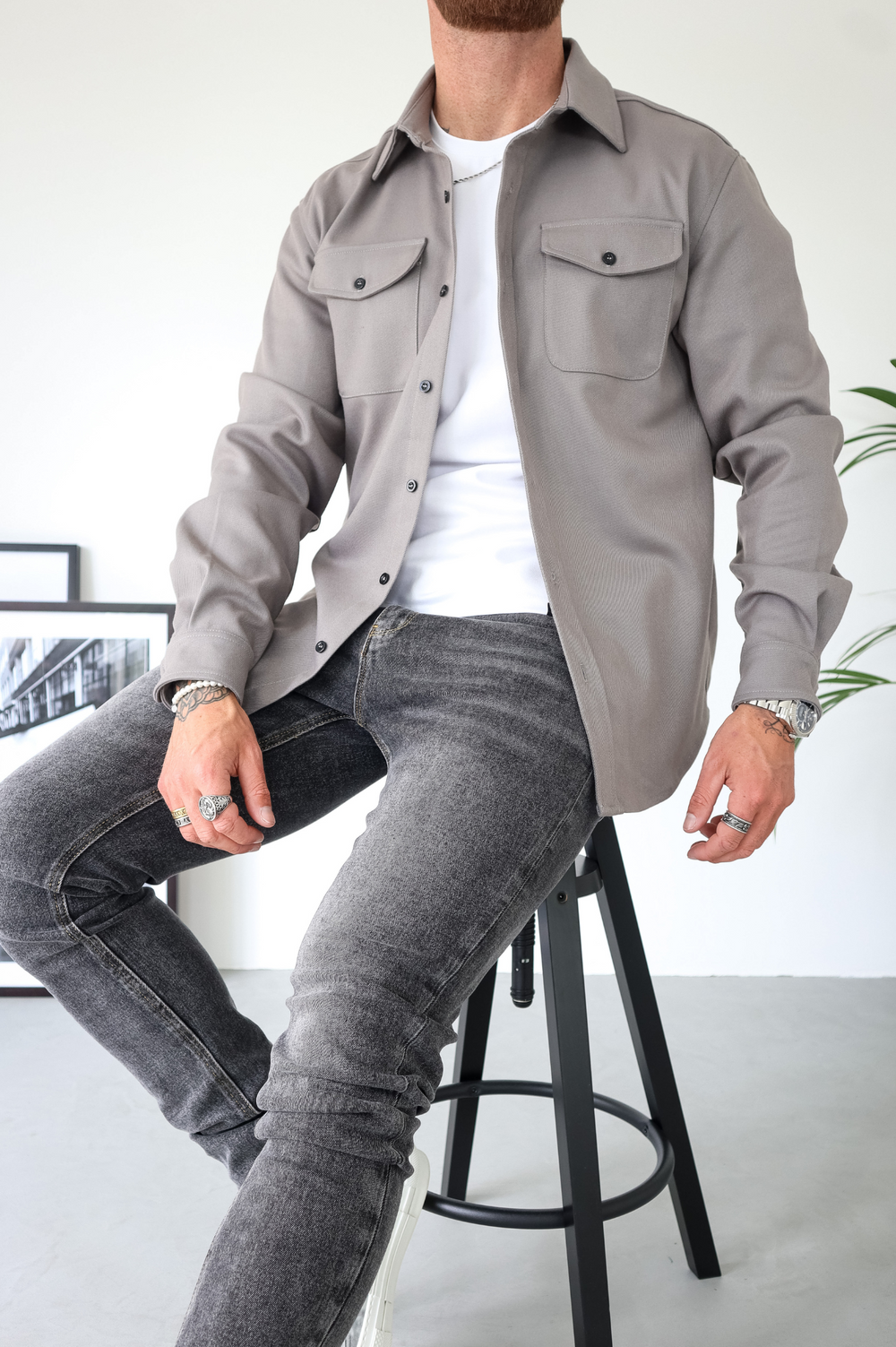 Surchemise en Coton pour Homme