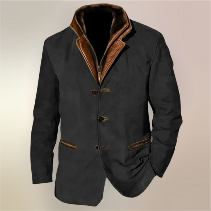 Veste Homme en Mélange de Laine