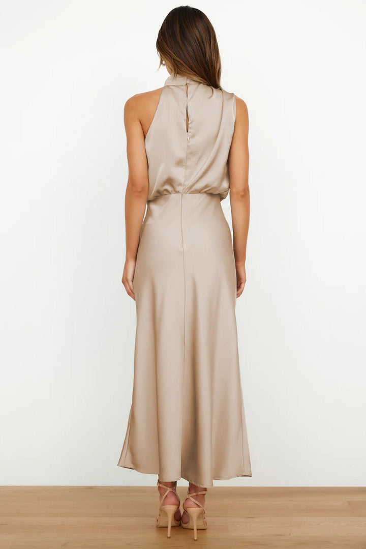 Célestine | Robe élégante à col halter pour femmes