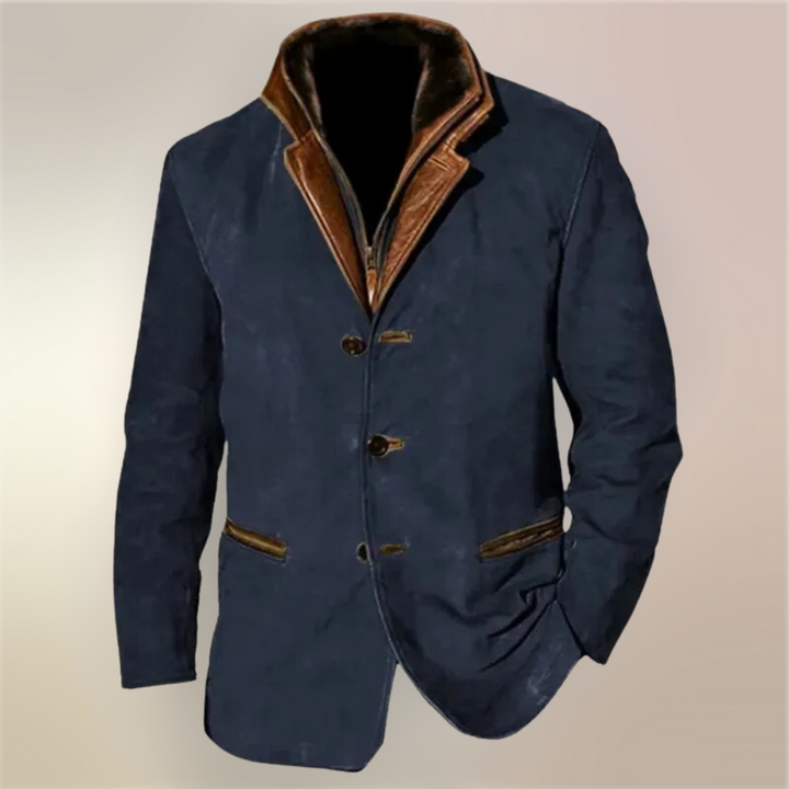 Veste Homme en Mélange de Laine