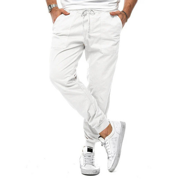 Nathan | Pantalons jogger décontractés à cordon pour hommes