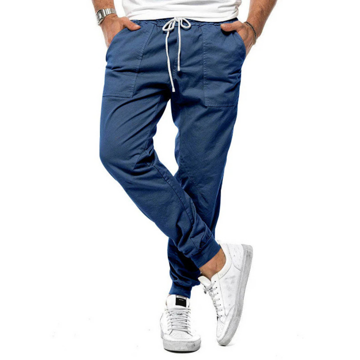 Nathan | Pantalons jogger décontractés à cordon pour hommes