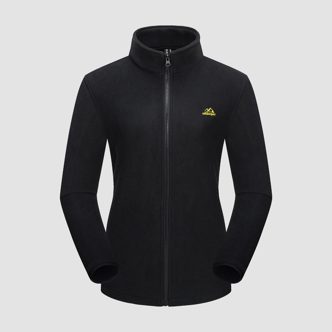 Veste de Ski Femme 3 en 1 Imperméable Doublée Polaire à Capuche