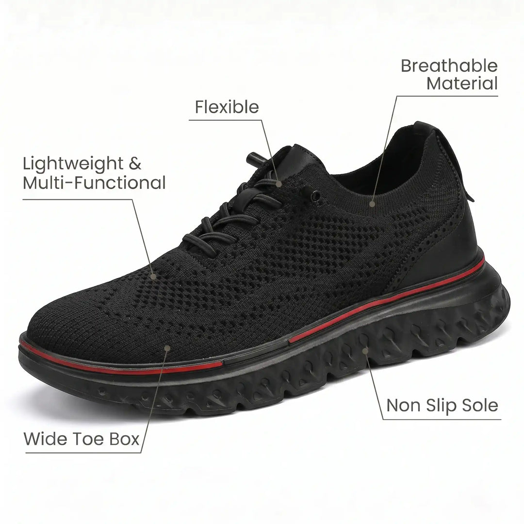 Chaussures Orthopédiques Homme Confort avec Semelles