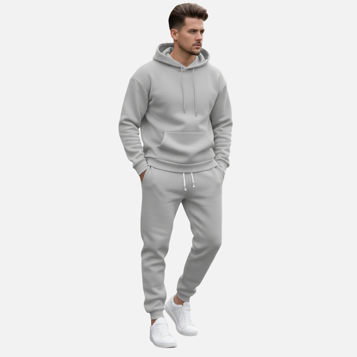 Ensemble Survêtement Homme À Capuche Et Jogger Coupe Ajustée