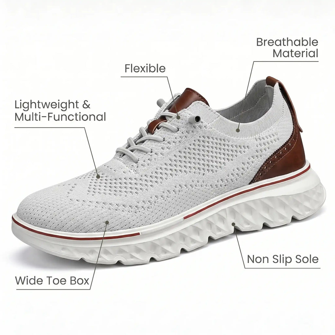 Chaussures Orthopédiques Homme Confort avec Semelles