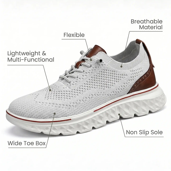 Chaussures Orthopédiques Homme Confort avec Semelles