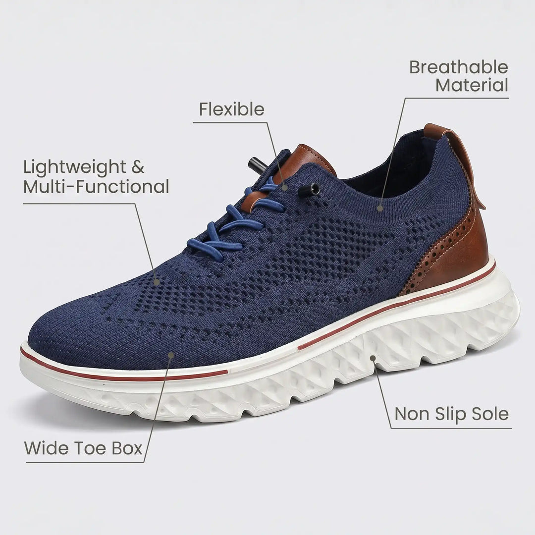 Chaussures Orthopédiques Homme Confort avec Semelles