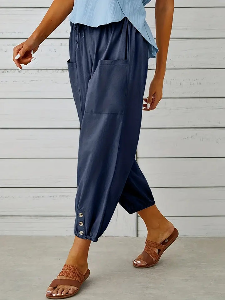 Élise | Pantalon harem coupe décontractée pour femmes