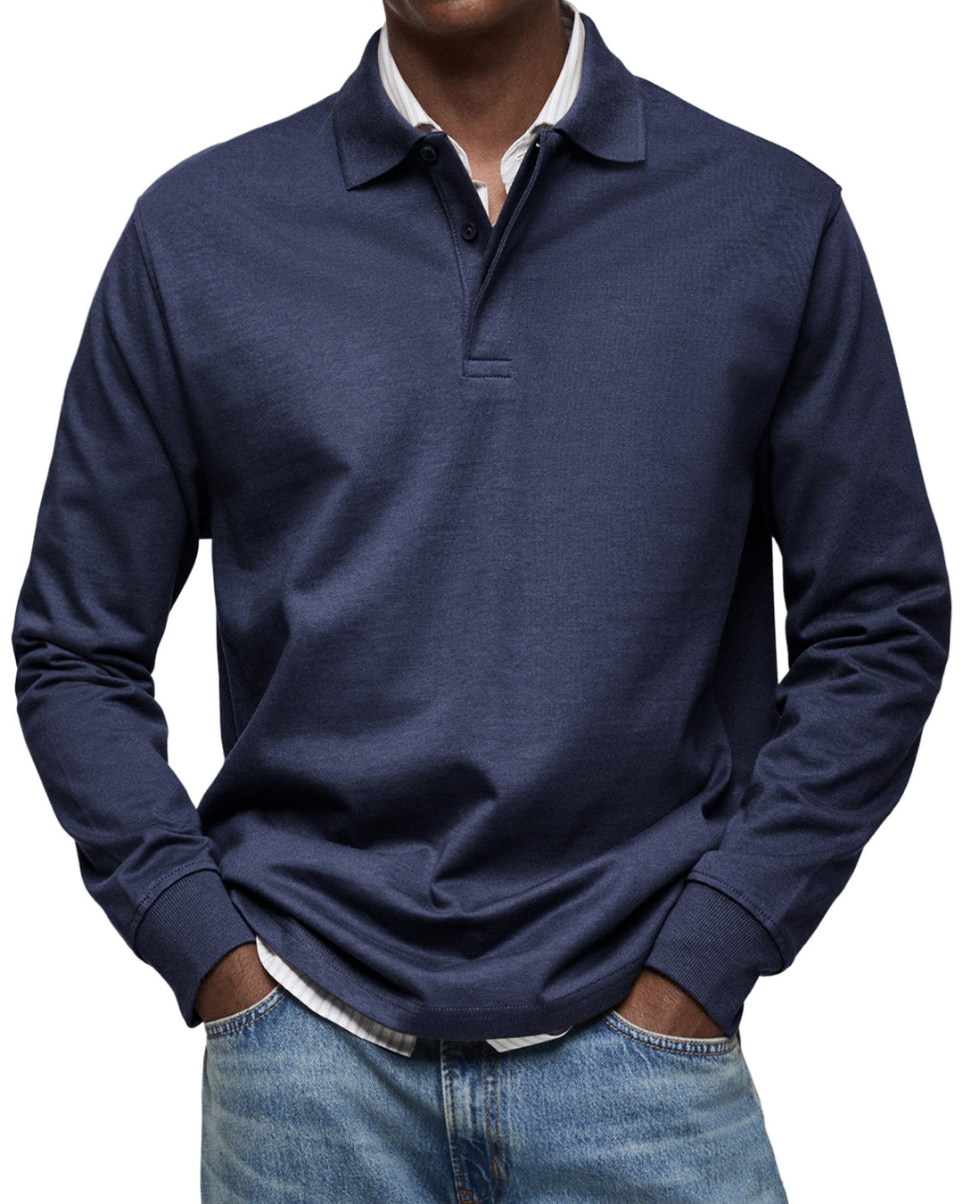 Polo Homme Manches Longues