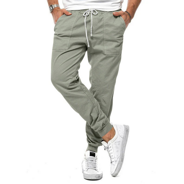 Nathan | Pantalons jogger décontractés à cordon pour hommes
