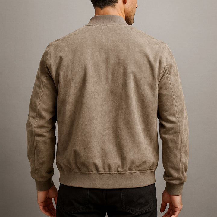 Veste Homme en Cuir Suédé