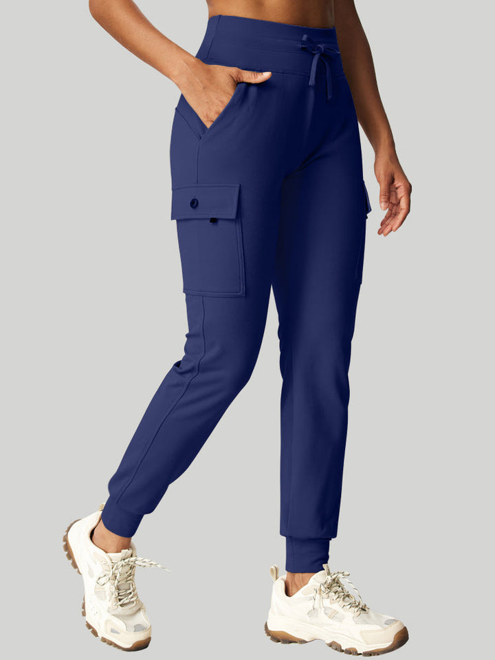 Jogger Cargo Femme Doublé Polaire Déperlant Avec Cordon De Serrage