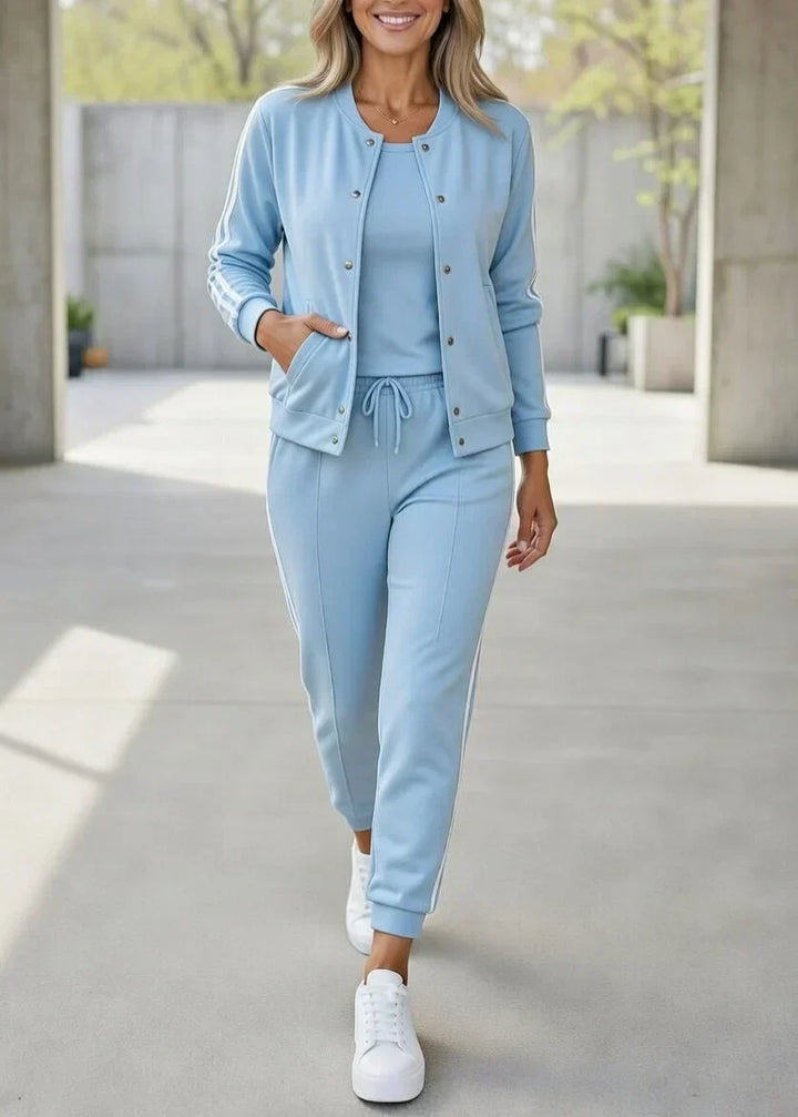 Ensemble Femme 3 Pièces avec Pantalon et Veste