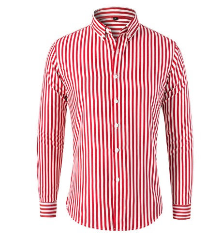 Félix | Chemise classique à rayures à manches longues pour hommes