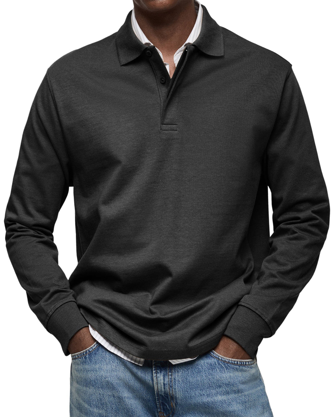 Polo Homme Manches Longues