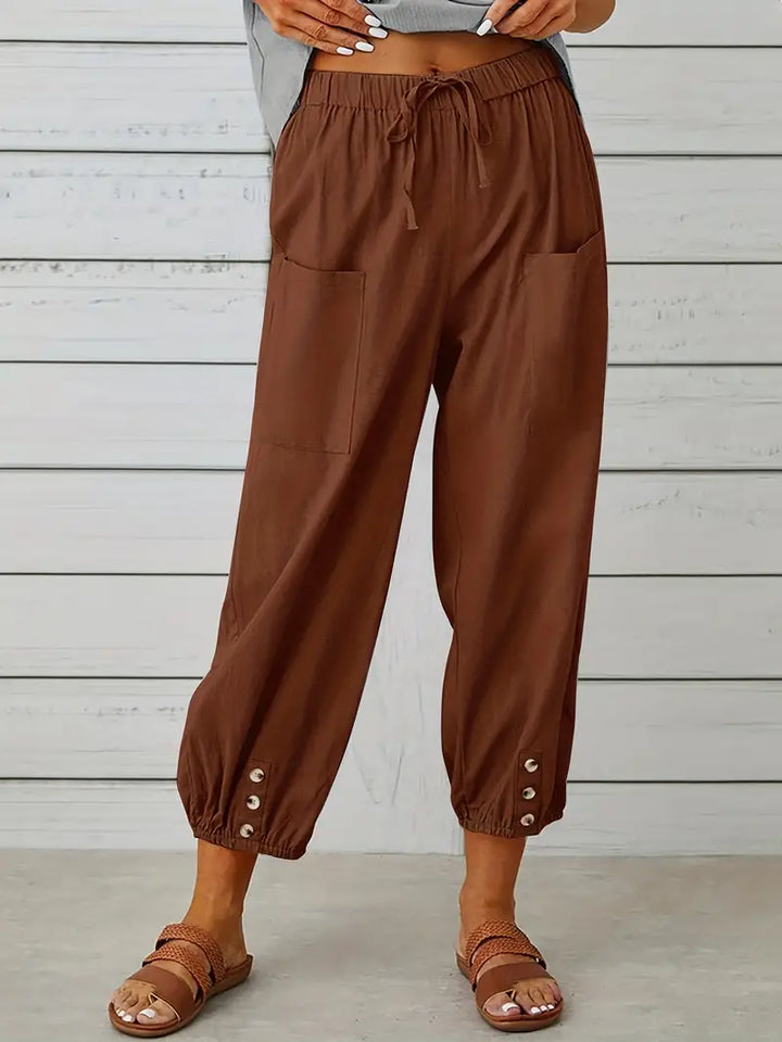 Élise | Pantalon harem coupe décontractée pour femmes