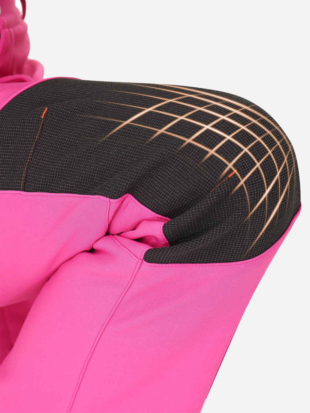Pantalon De Ski Femme Doublé Polaire Imperméable Genoux Renforcés