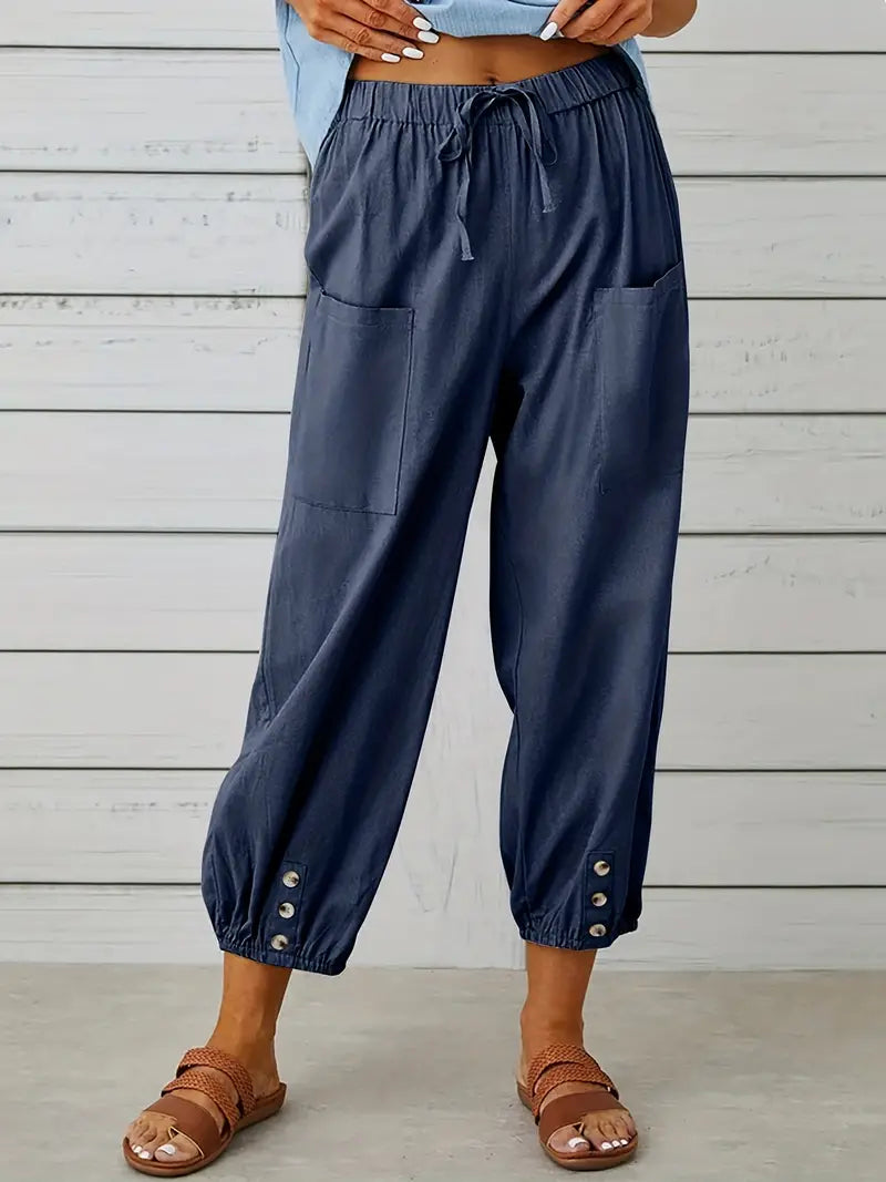 Élise | Pantalon harem coupe décontractée pour femmes