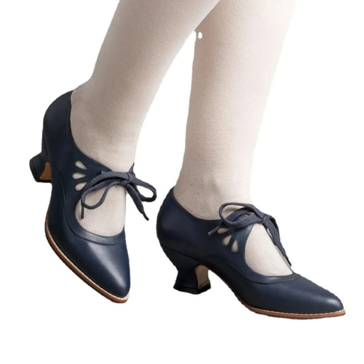 Chaussures Philippine pour femme à talons orthopédiques, semelle intégrée réduisant la pression pour une élégance confortable.