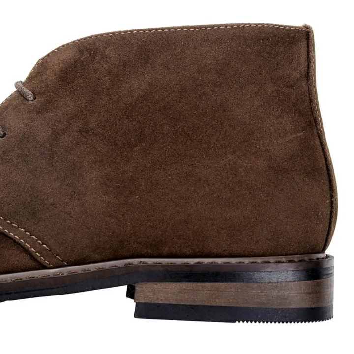 Bottines Homme Chukka en Daim à Lacets