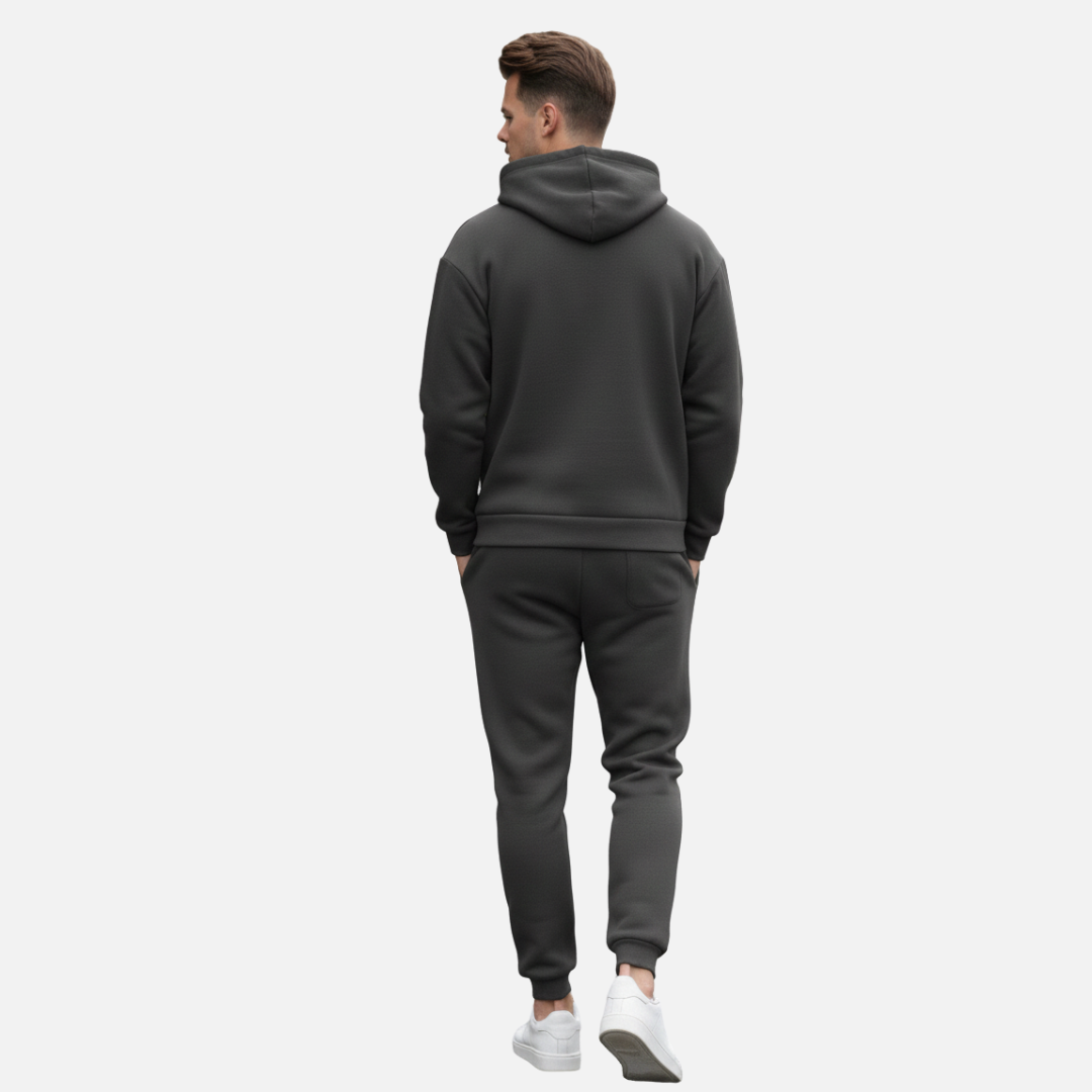 Ensemble Survêtement Homme À Capuche Et Jogger Coupe Ajustée