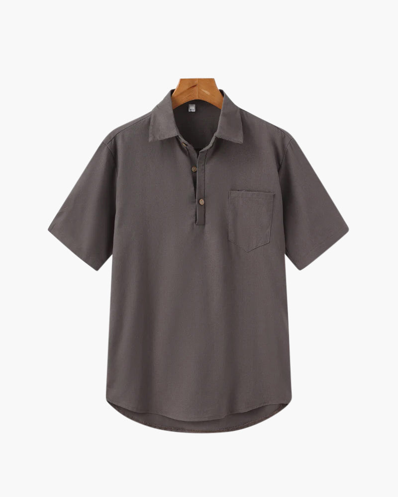 Bruno | Polo classique à poche pour hommes