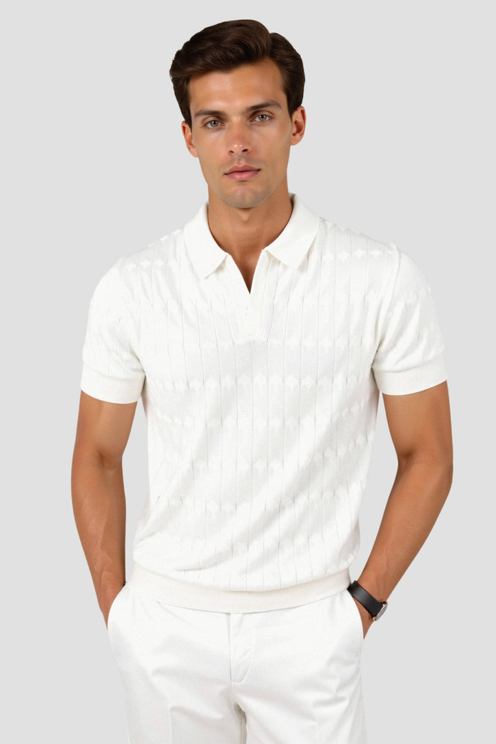 André | Polo ajusté pour hommes