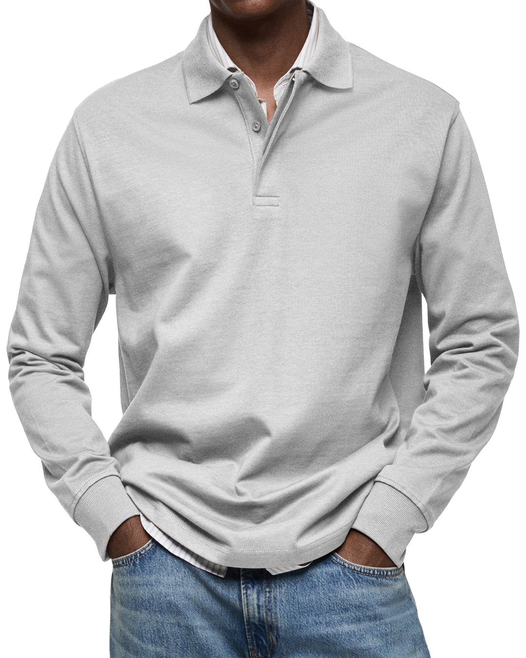 Polo Homme Manches Longues