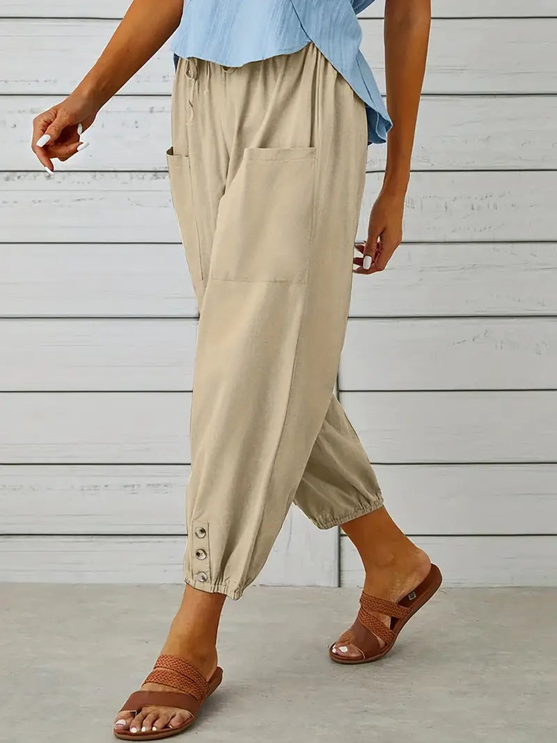 Élise | Pantalon harem coupe décontractée pour femmes