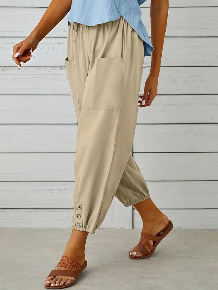 Élise | Pantalon harem coupe décontractée pour femmes