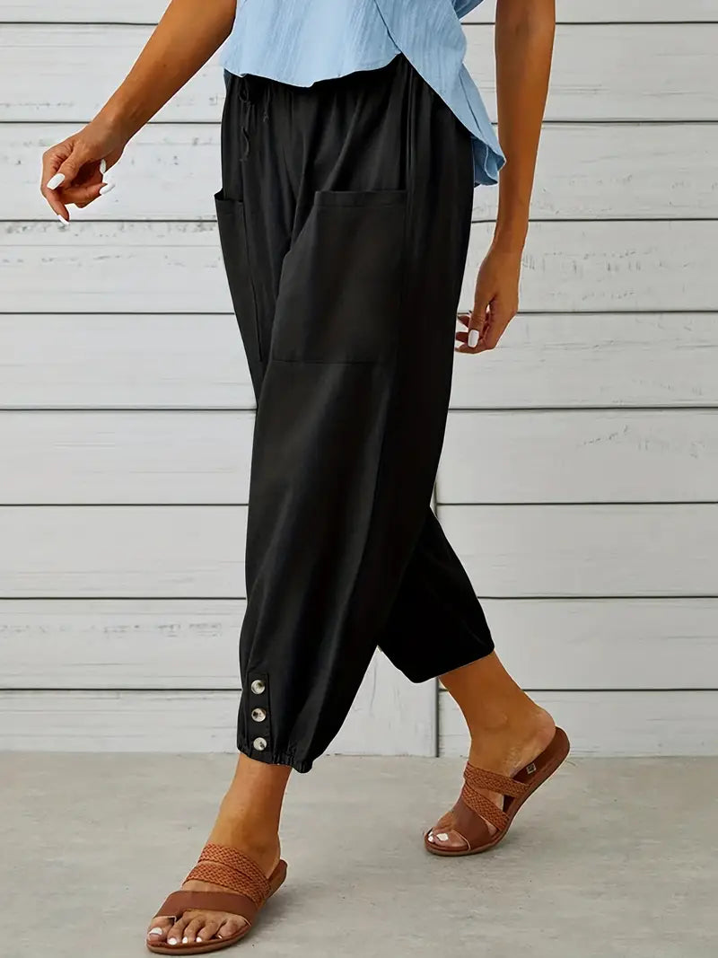 Élise | Pantalon harem coupe décontractée pour femmes