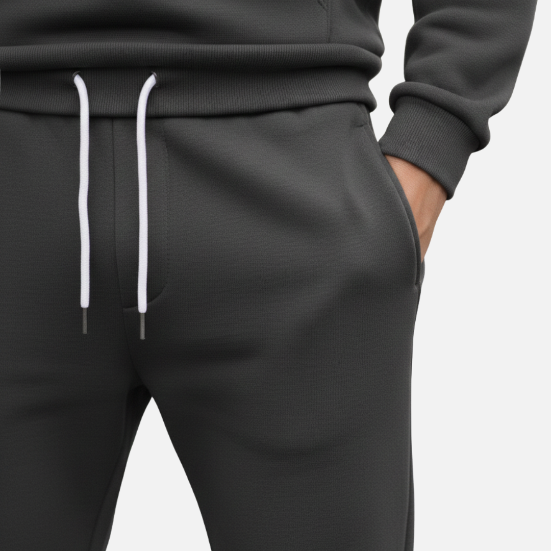 Ensemble Survêtement Homme À Capuche Et Jogger Coupe Ajustée