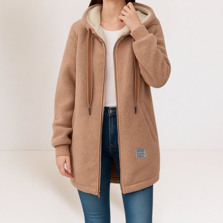 Veste Polaire Femme à Capuche