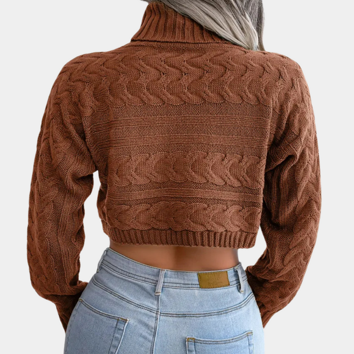 KIMBERLY - Pull Court Moderne pour Femmes