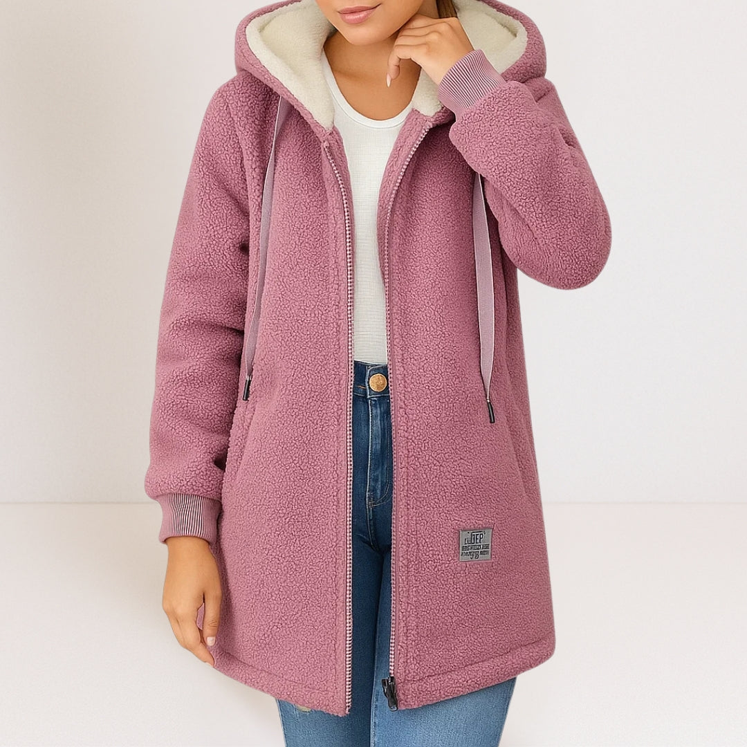Veste Polaire Femme à Capuche