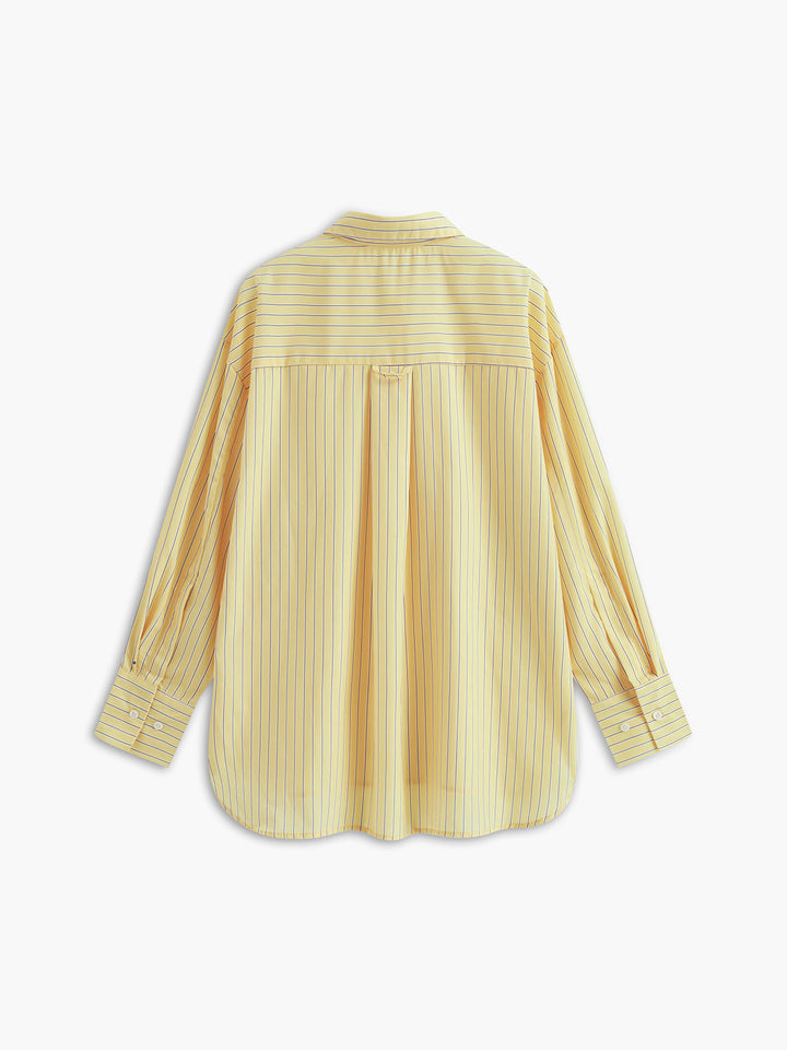 Séverine | Chemise à rayures avec boutons pour femmes