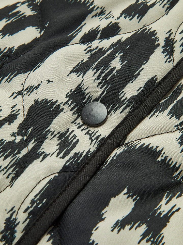 Amélie | Manteau à imprimé animalier pour femmes