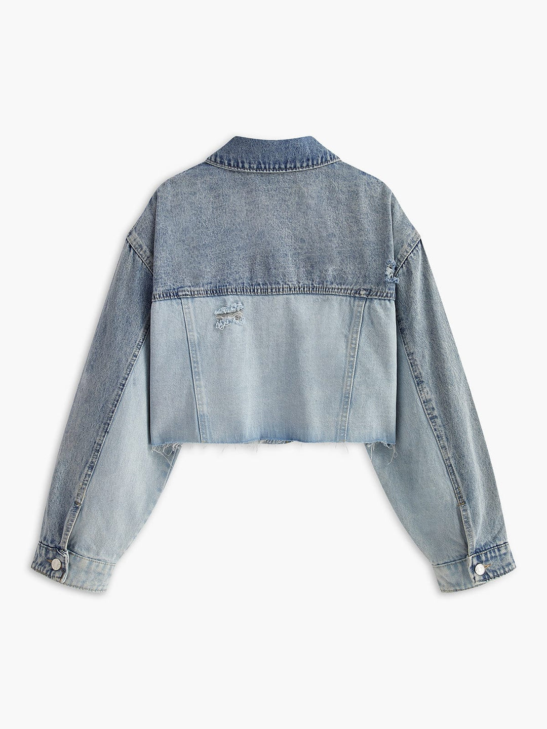 Zoraida | Veste en denim cropped pour femmes