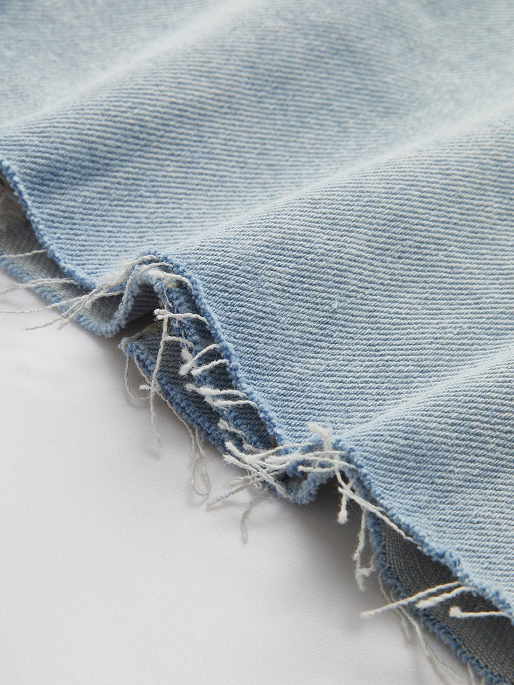 Zoraida | Veste en denim cropped pour femmes