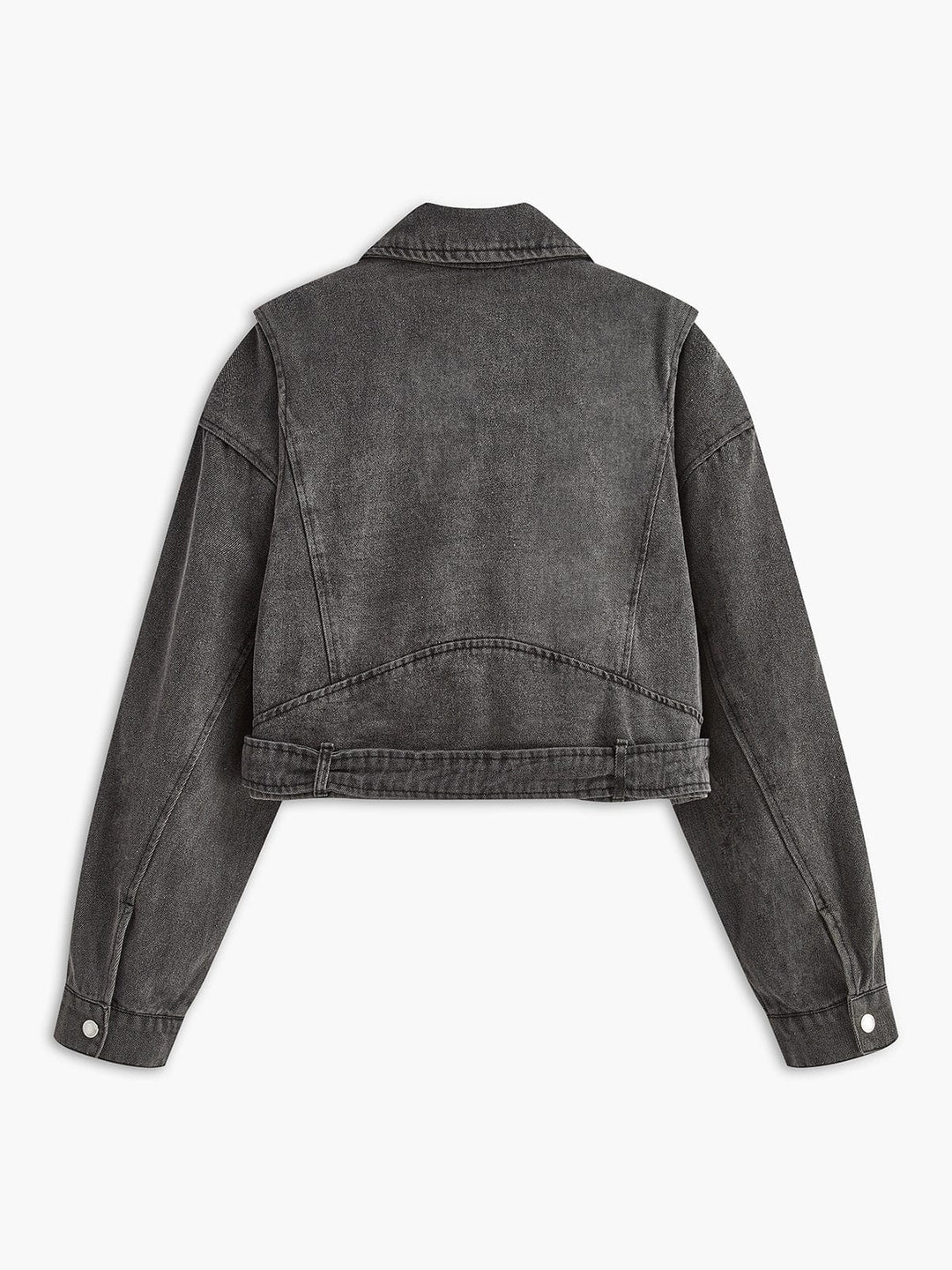 Floriane | Veste de moto noire courte pour femmes