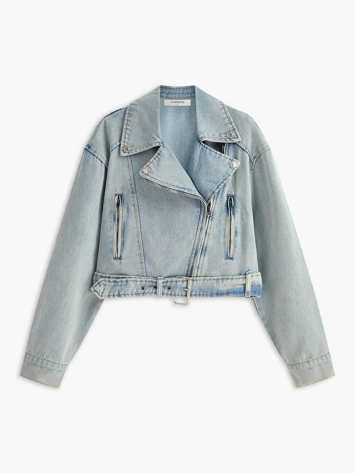 Stratton | Veste de moto cropped pour femmes