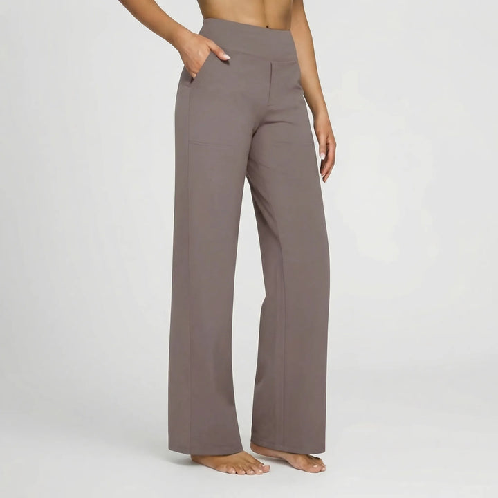 Pantalon Femme Taille Haute Extensible