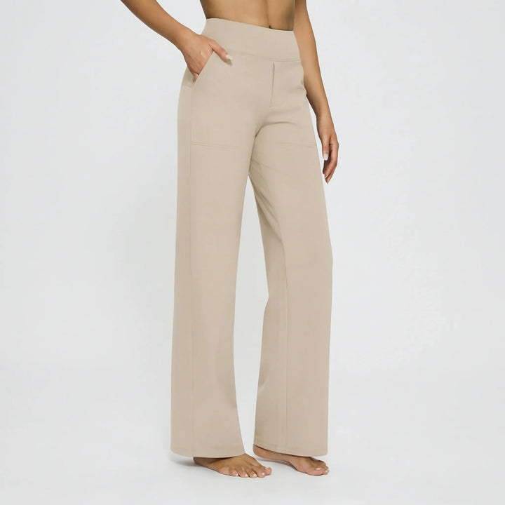Pantalon Femme Taille Haute Extensible