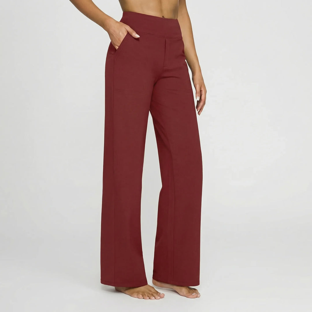 Pantalon Femme Taille Haute Extensible